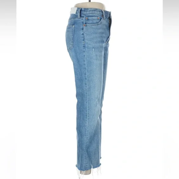 Pistola Light Blue Straight Leg Jeans - Picture 3 of 3